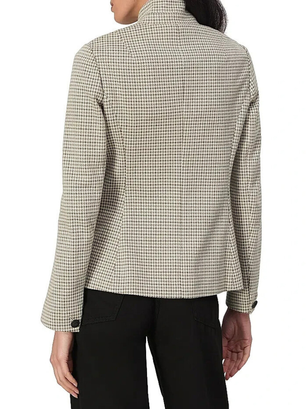 NEW,  Rag and Bone Slade Plaid Stand-Collar Blazer in Multicolor Size 6 #SJ2385 - Picture 3 of 10
